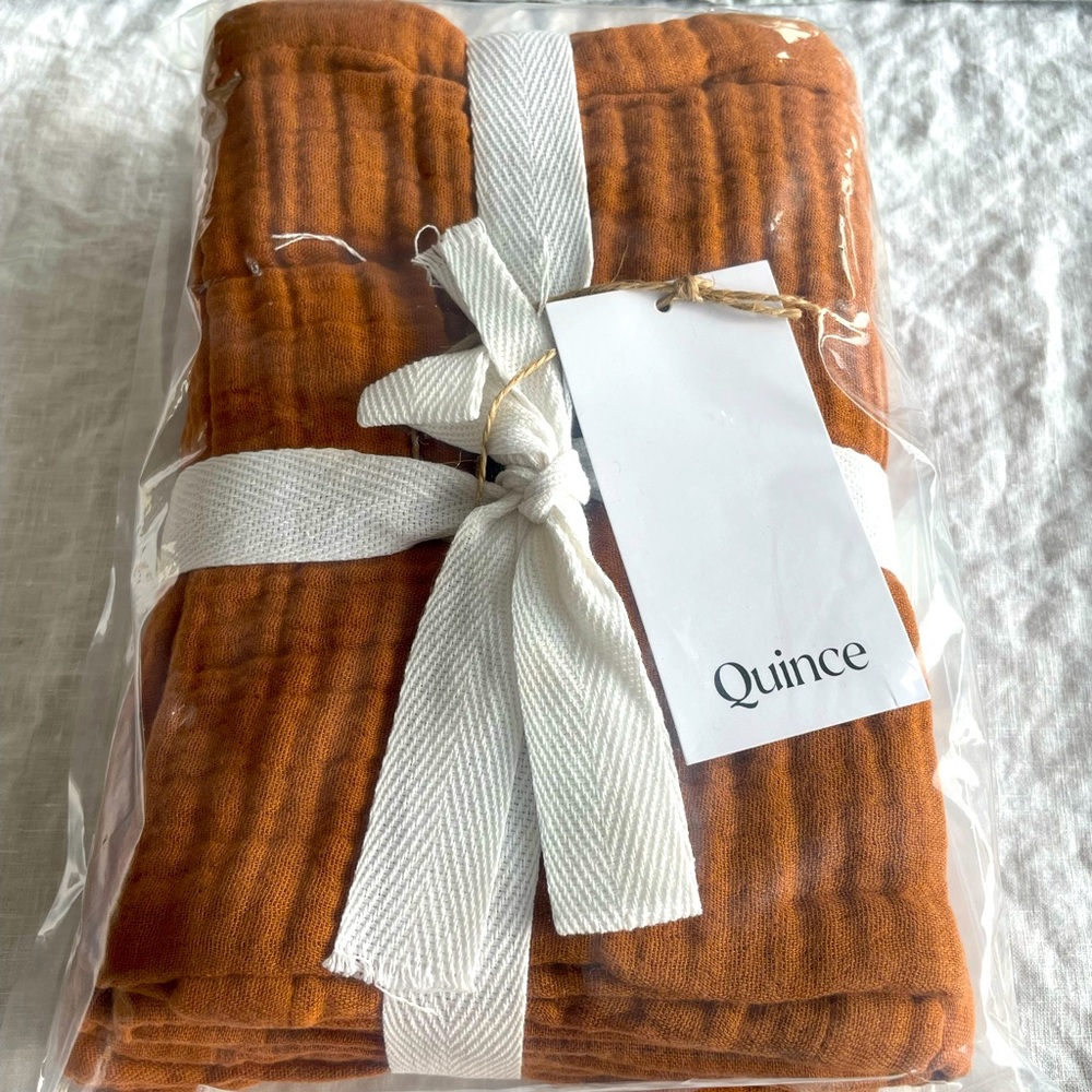Quince airy gauze napkins